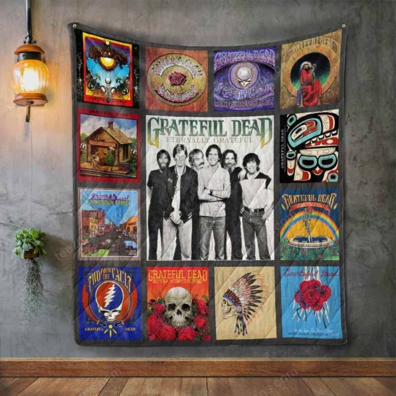 Grateful Dead Blanket HA0910 Style 2 Quilt