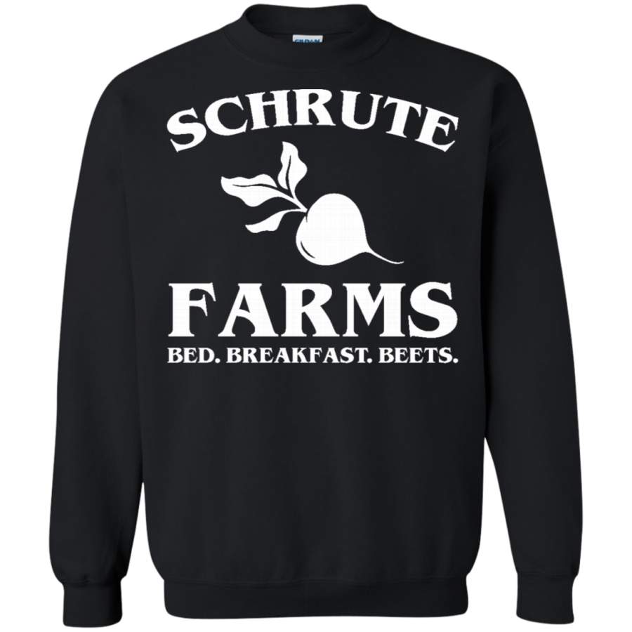 AGR Schrute Farms Bed And Breakfast Crewneck Pullover Sweatshirt