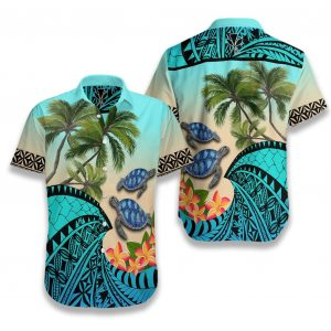 Turtle Hawaiian Shirt Pre10969