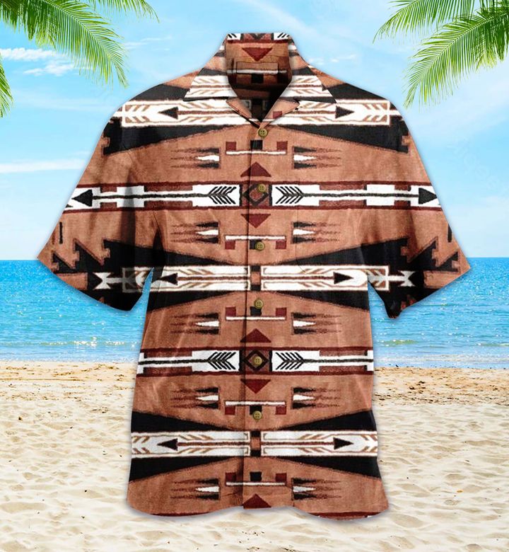 Western Native American Pattern Hawaii Shirt Ha38848