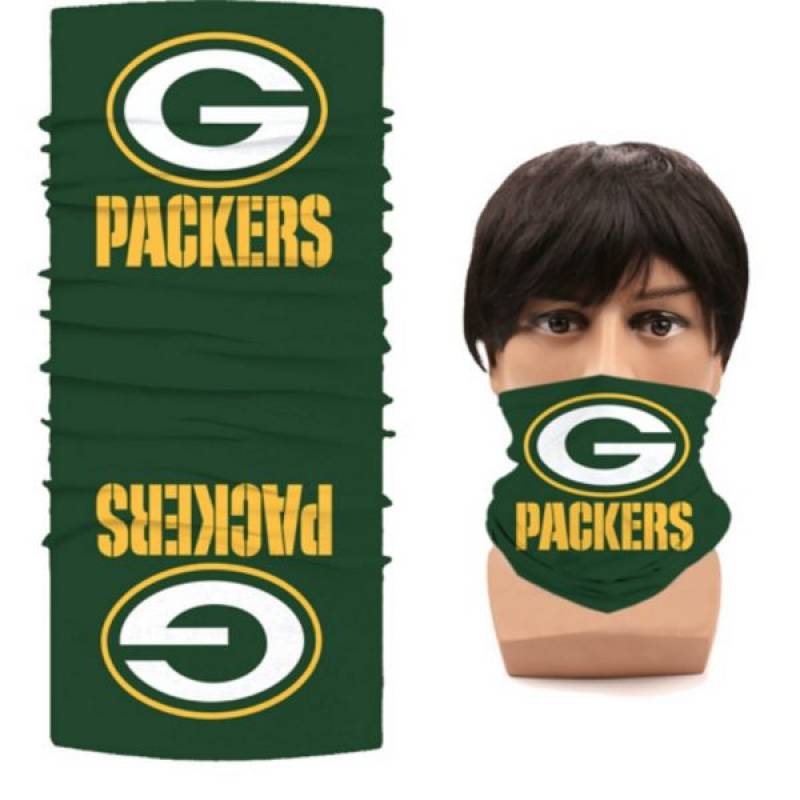 Green Bay Packers Neck Gaiter  Multifunctional Seamless Bandana We Shirt