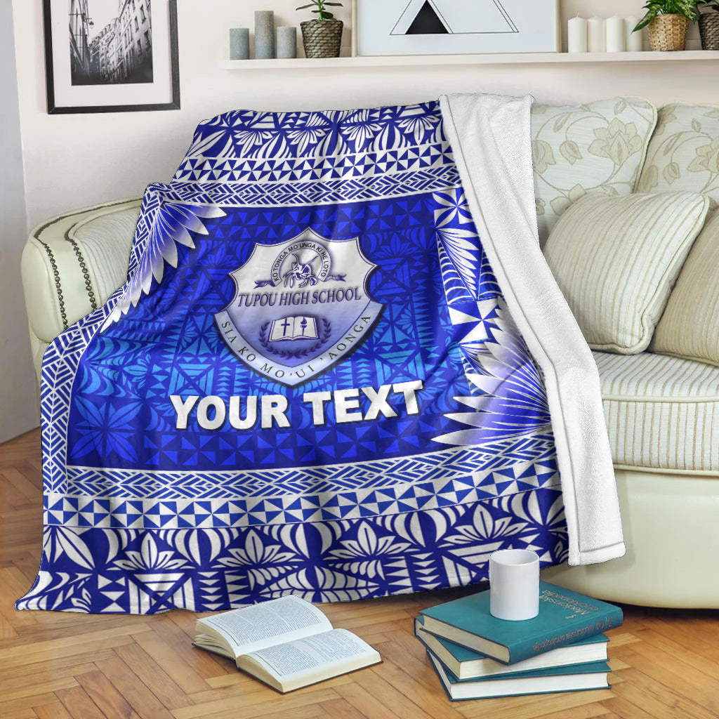 (Custom Personalised) Tonga Tupou High School Premium Blanket Simplified Version Lt8