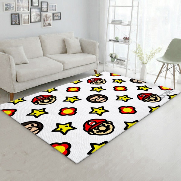 Bape Ver4 Area Rug Bedroom Rug Home Decor Floor Decor