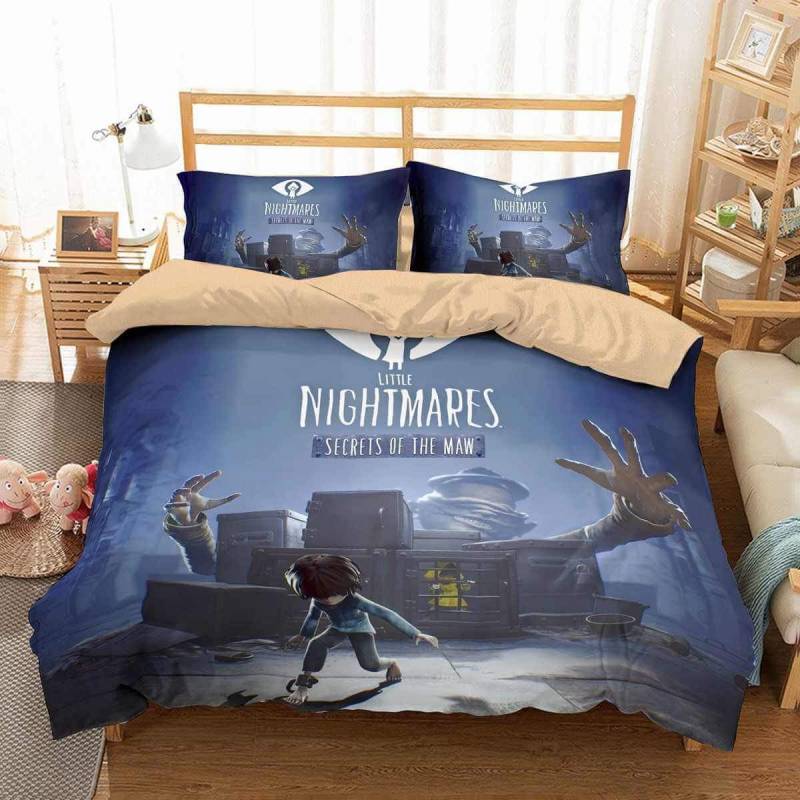 3D Customize Little Nightmares Secrets Of The Maw Bedding Set Duvet Cover Set Bedroom Set Bedlinen