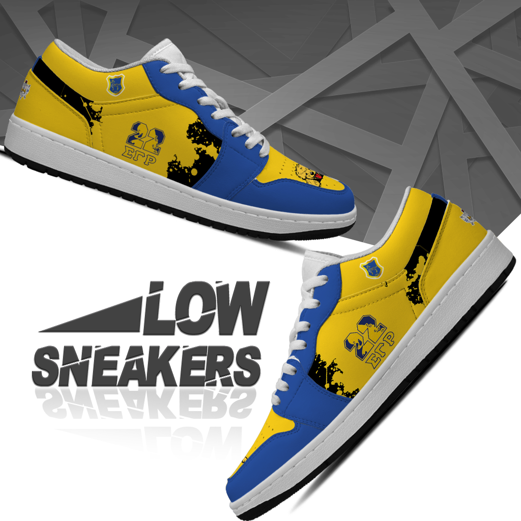 Sigma Gamma Rho Low Sneakers 1