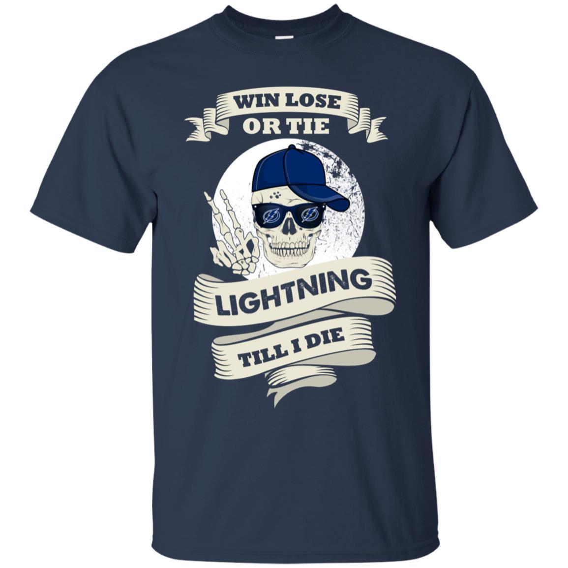 Cute Skull Say Hi Tampa Bay Lightning Tshirt For Fans