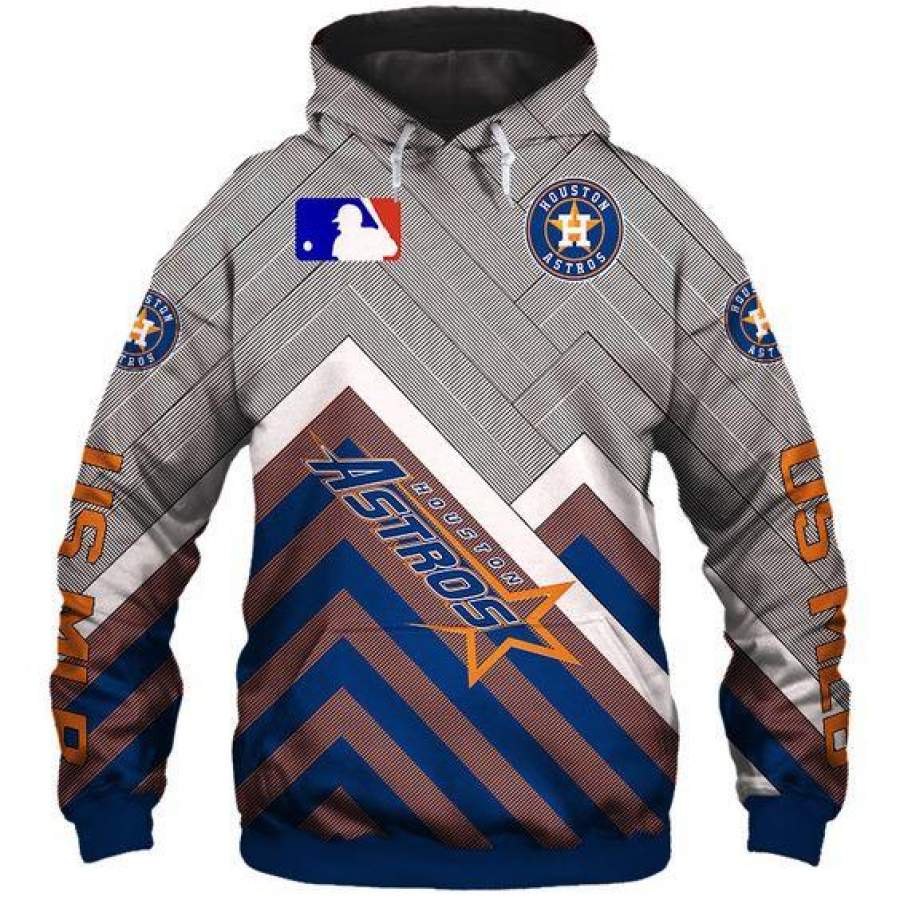 Houston Astros Hoodie 3D Style5579 All Over Printed