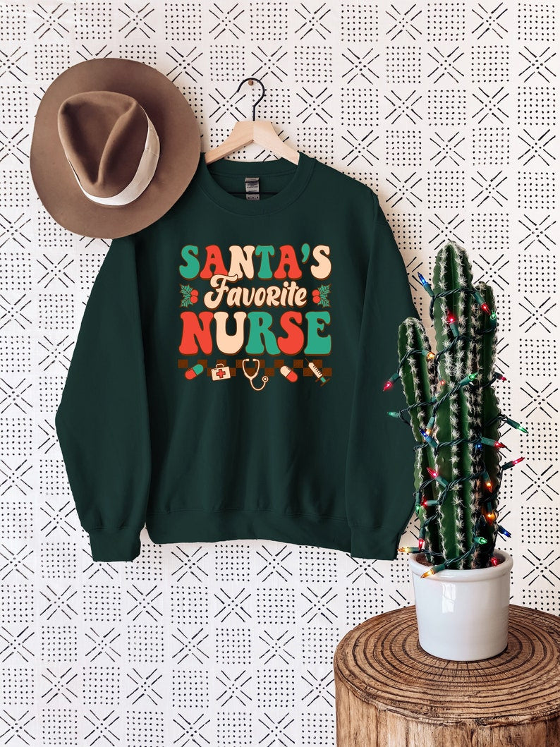 Nurse Life Christmas Sweatshirt 2D Crewneck Sweatshirt All Over Print Sweatshirt For Women Sweatshirt For Men Sws4610