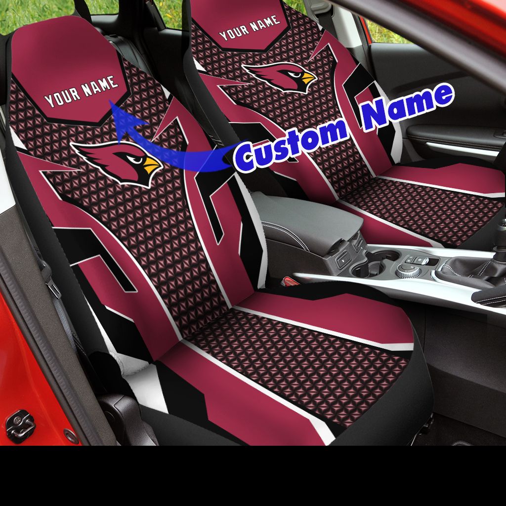 A-Cardinals Custom Car Seat Covers (Set Of 2) – V3