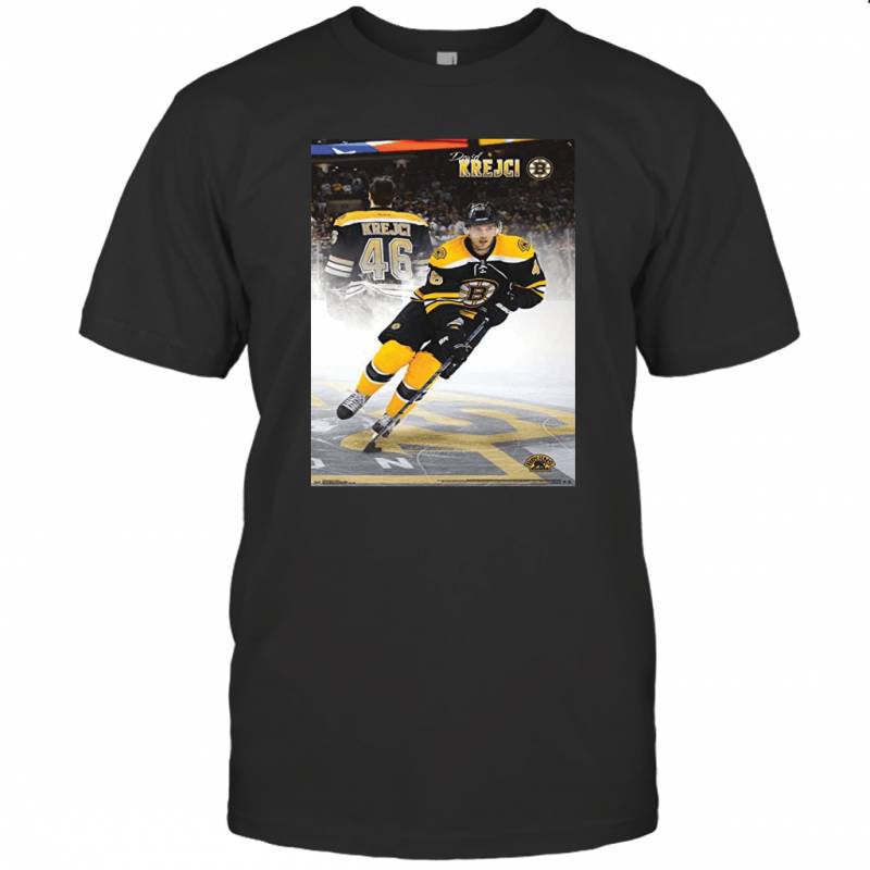 International Boston Bruins David Krejci Wall T-Shirt