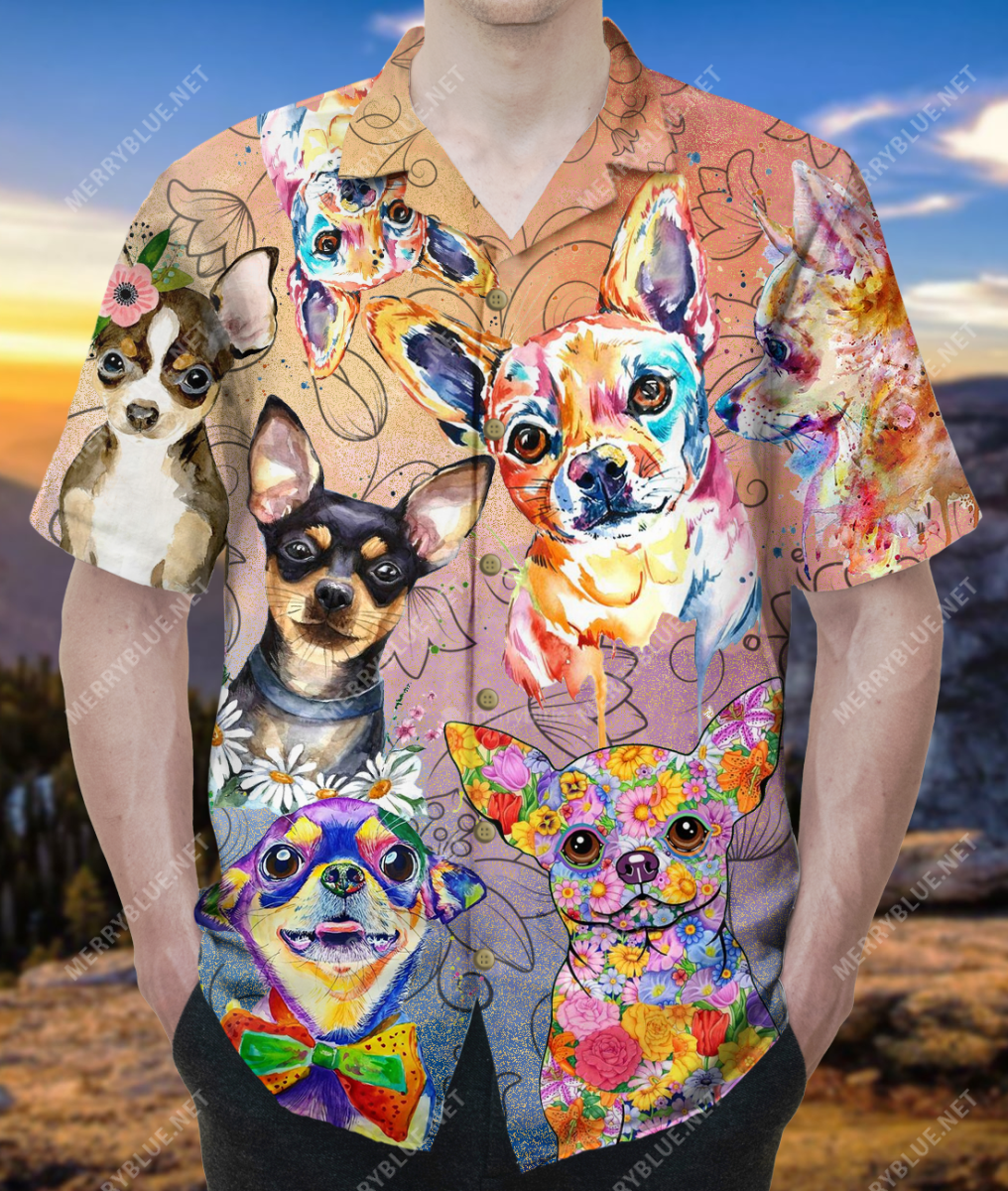 I Warned Them Not To Mess With A Chihuahua Unisex Hawaii Shirt Ha57784