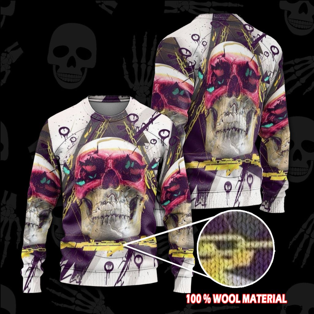 Skull Ugly Sweaters CH181208