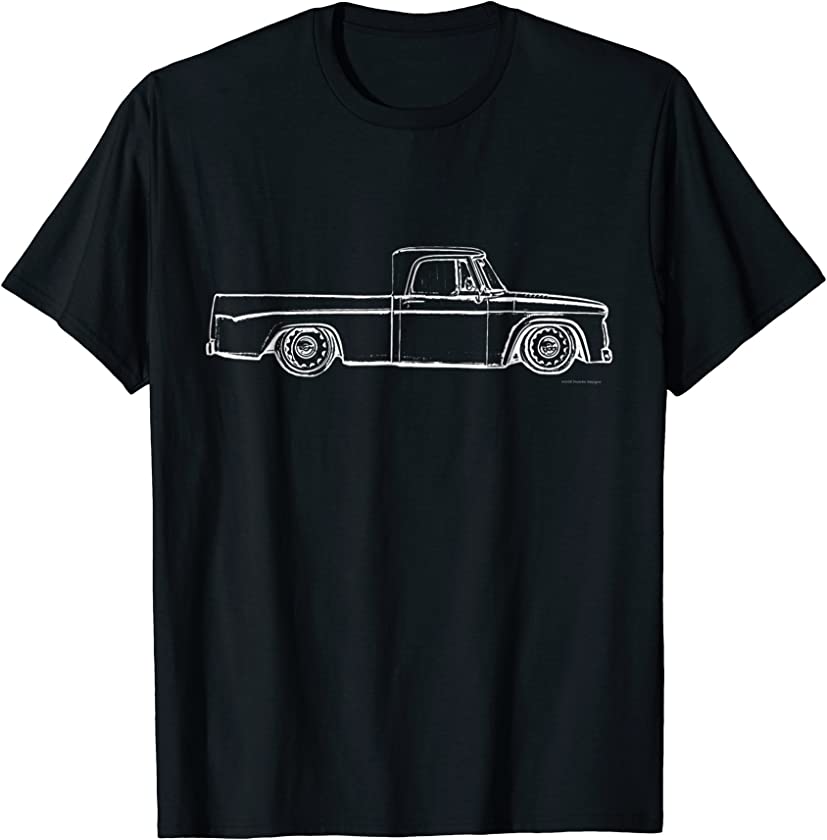 Vintage Sweptline Truck T Shirt Slammed Bagged Hot Rod Gift