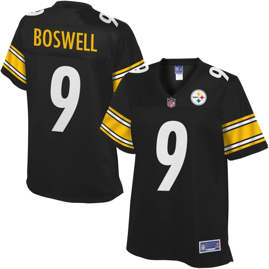 Womens Pittsburgh Steelers Chris Boswell NFL Pro Line Black Team Color Jersey