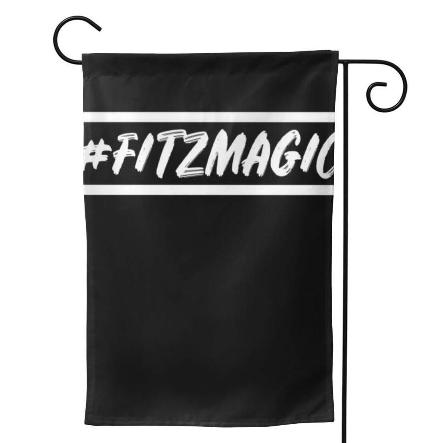 2 Pcs Garden Flag #Fitzmagic Horizontal Poster 12.5″x18″ -Mothers Day, Birthday Gifts for Mom, Dad, Wife, Husband, Daughters, Grandma, Friends