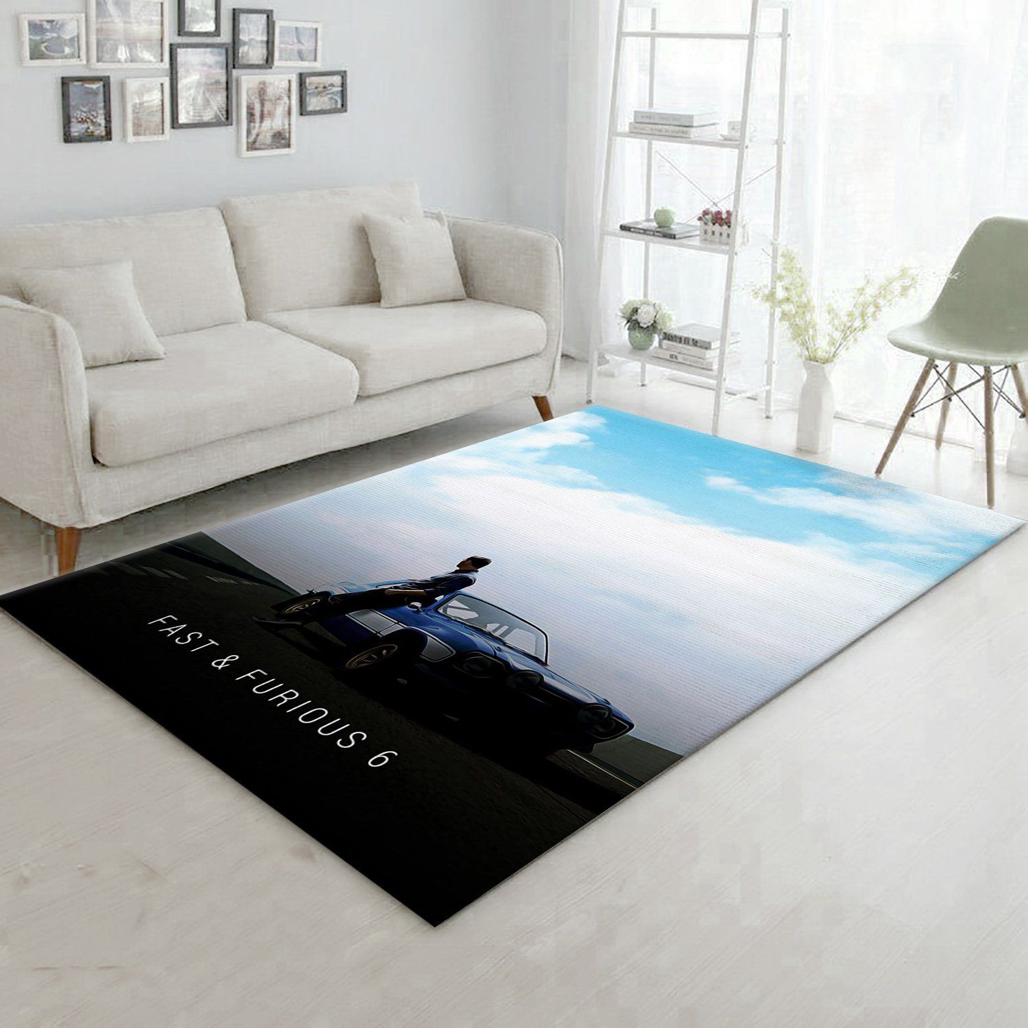 Fast And Furious 6 Rug Art Painting Movie Rugs Christmas Gift US Decor