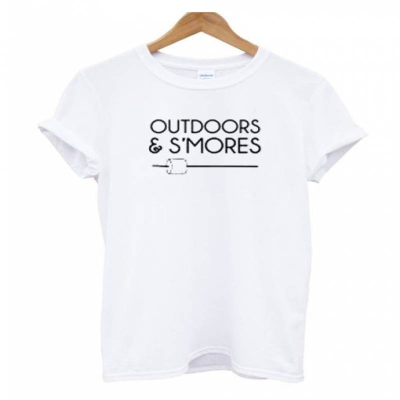 Outdoors And Smores T Shirt