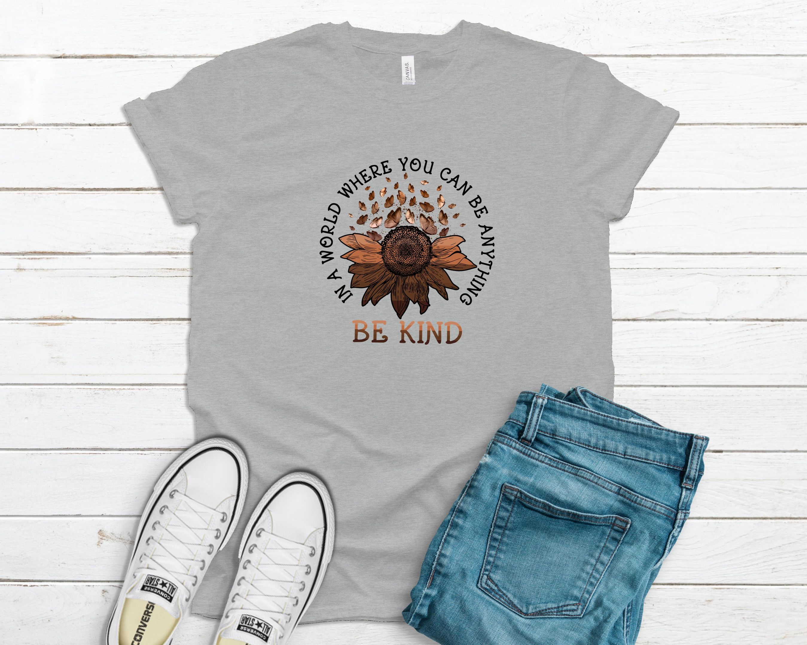 In A World Where You Can Be Anything Be Kind Melanin Shirt, Black Lives Matter Shirt
