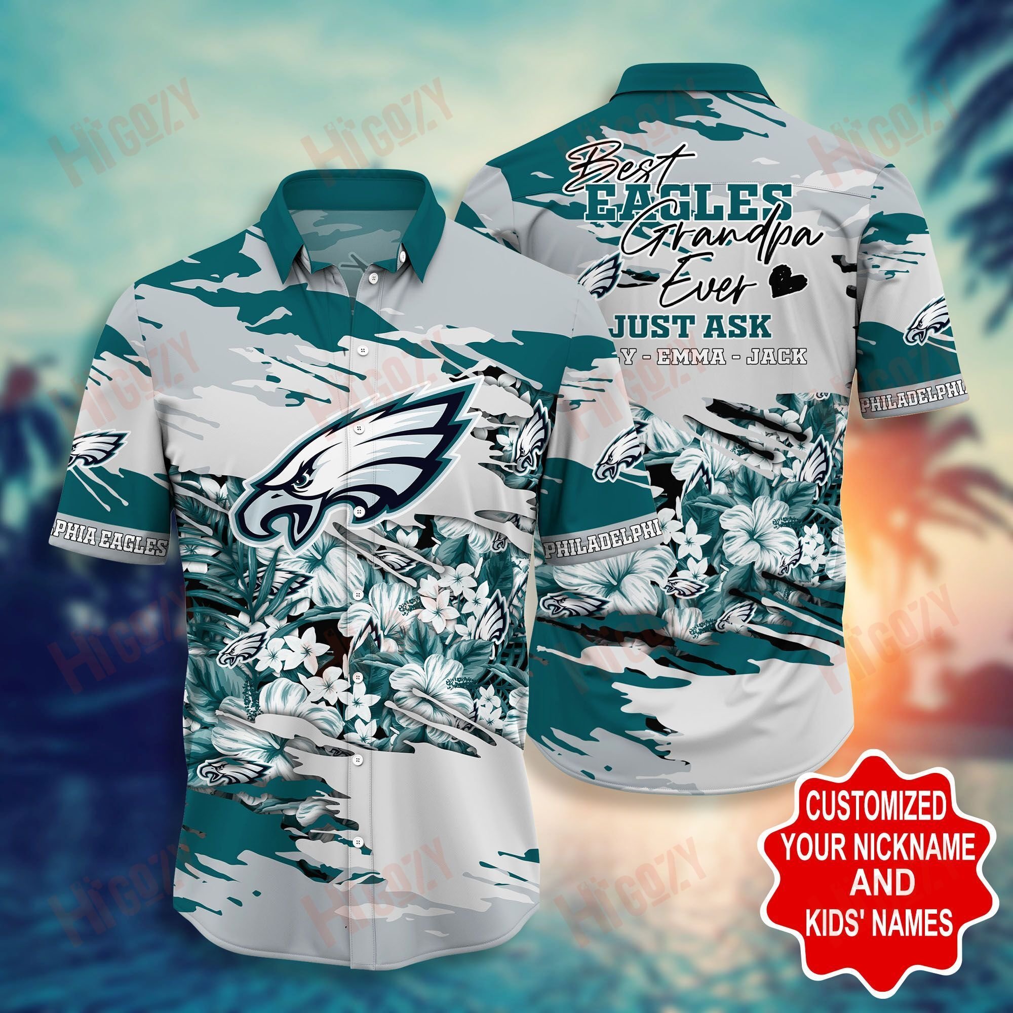 Philadelphia Eagles Hawaiian Shirt Short Style Hot Trending Summer Ha59920