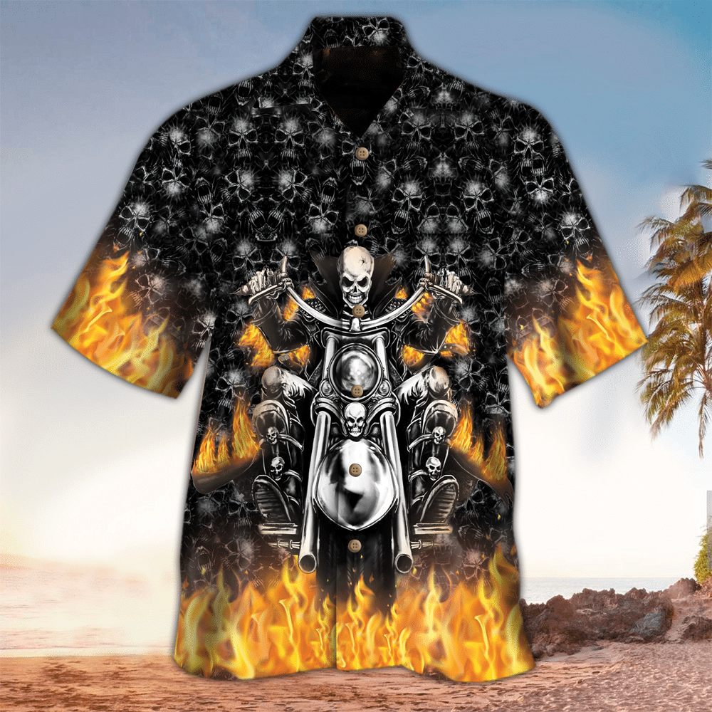 Skull Hawaii Shirt For Lover Aloha Ha5234