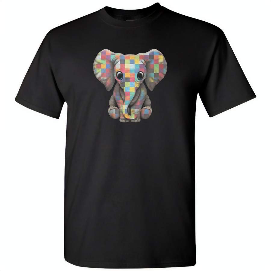 Baby elephant autism awareness – Gildan Short Sleeve T-Shirt