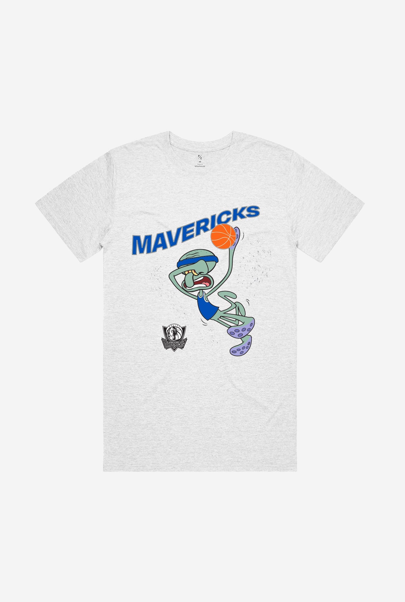 Dallas Mavericks Squidward T-Shirt – Ash