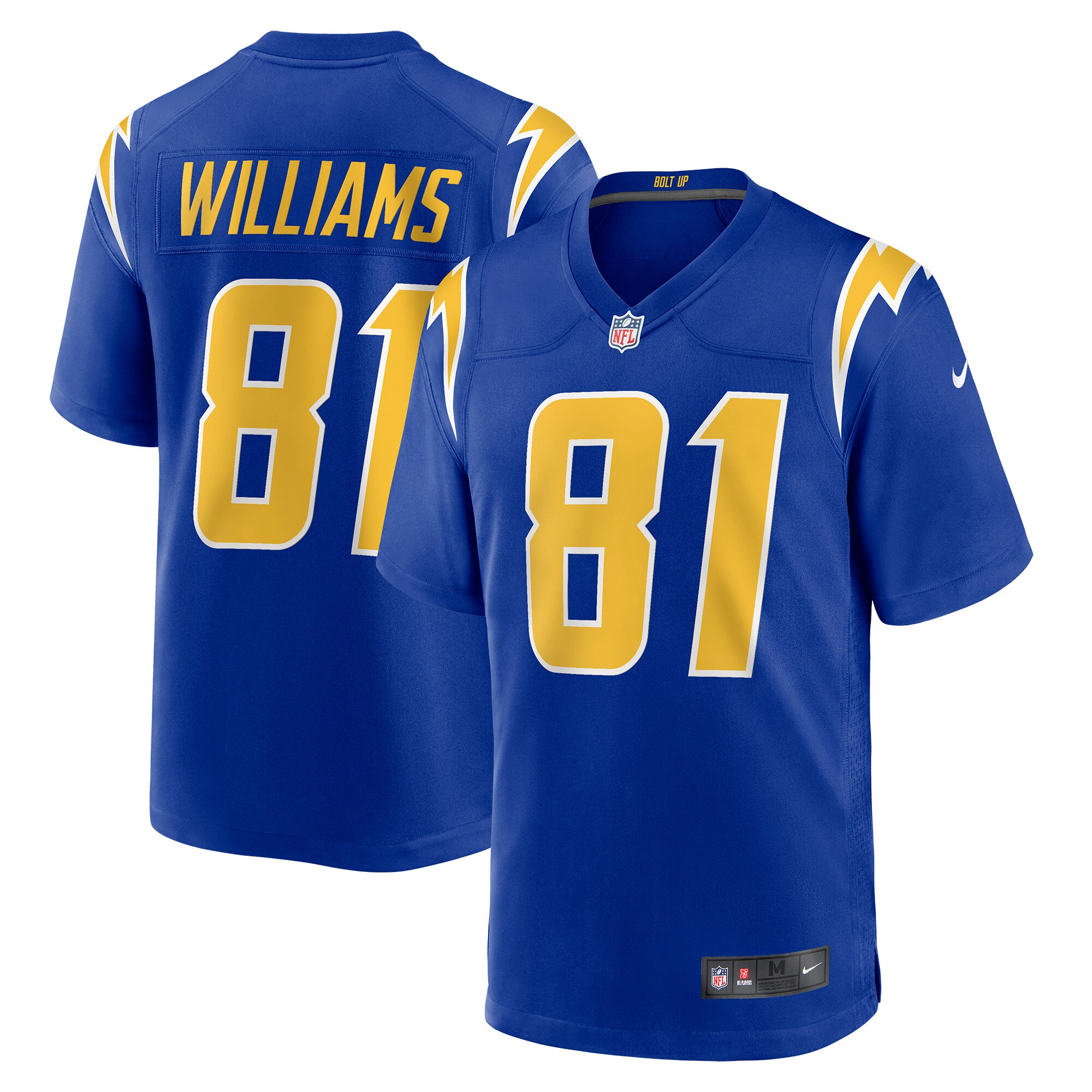 Men’s Los Angeles Chargers Mike Williams Royal Game Jersey