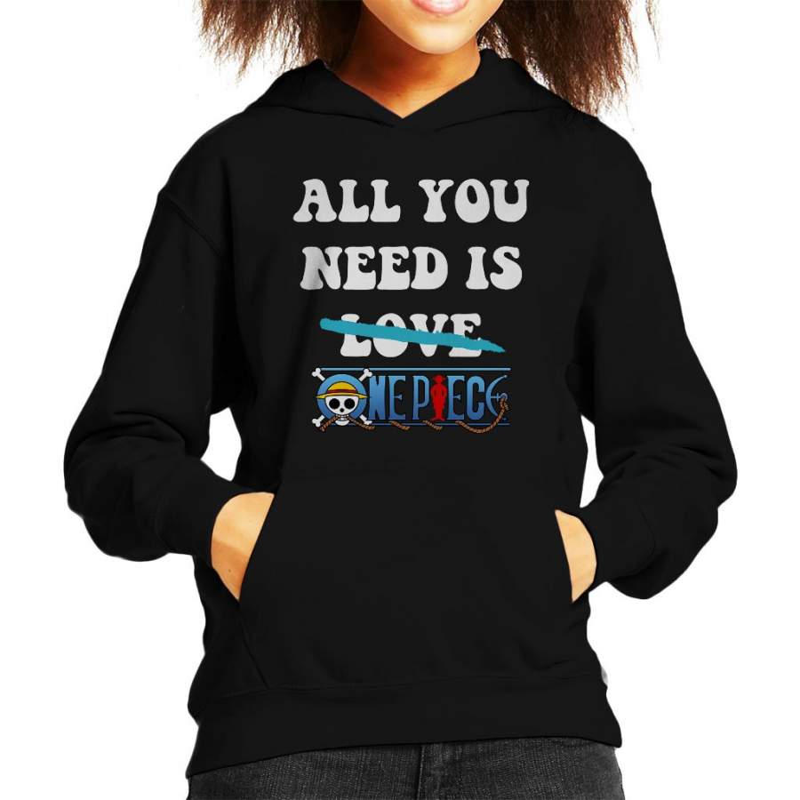 All You Need Is One Piece Kid’s Hooded Sweatshirt