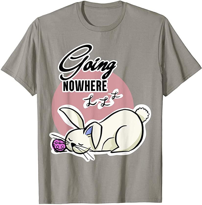 Sleeping Easter Bunny – Funny Easter Holiday T-shirt T-Shirt