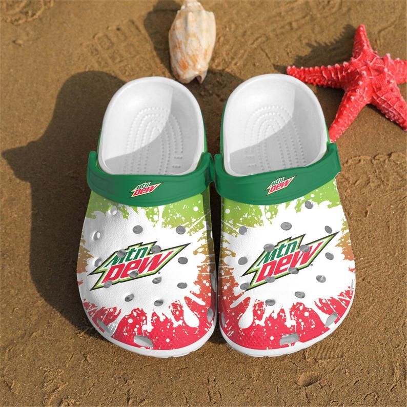 Mountain Dew Clogband Clog Comfortable For Mens And Womens Classic Clog Water Shoes Mountain Dew Lovers Clogs V1