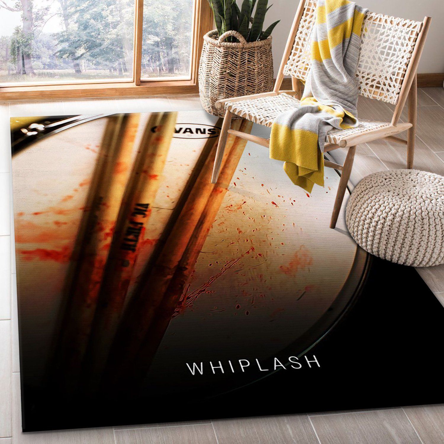 Whiplash Rug Art Painting Movie Rugs Home Decor Floor Decor