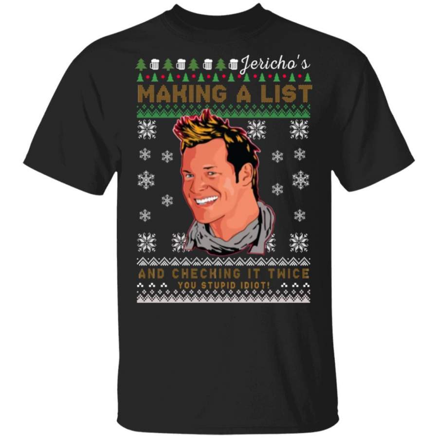 Chris Jericho – Making A List And Checking It Twice Christmas Sweater