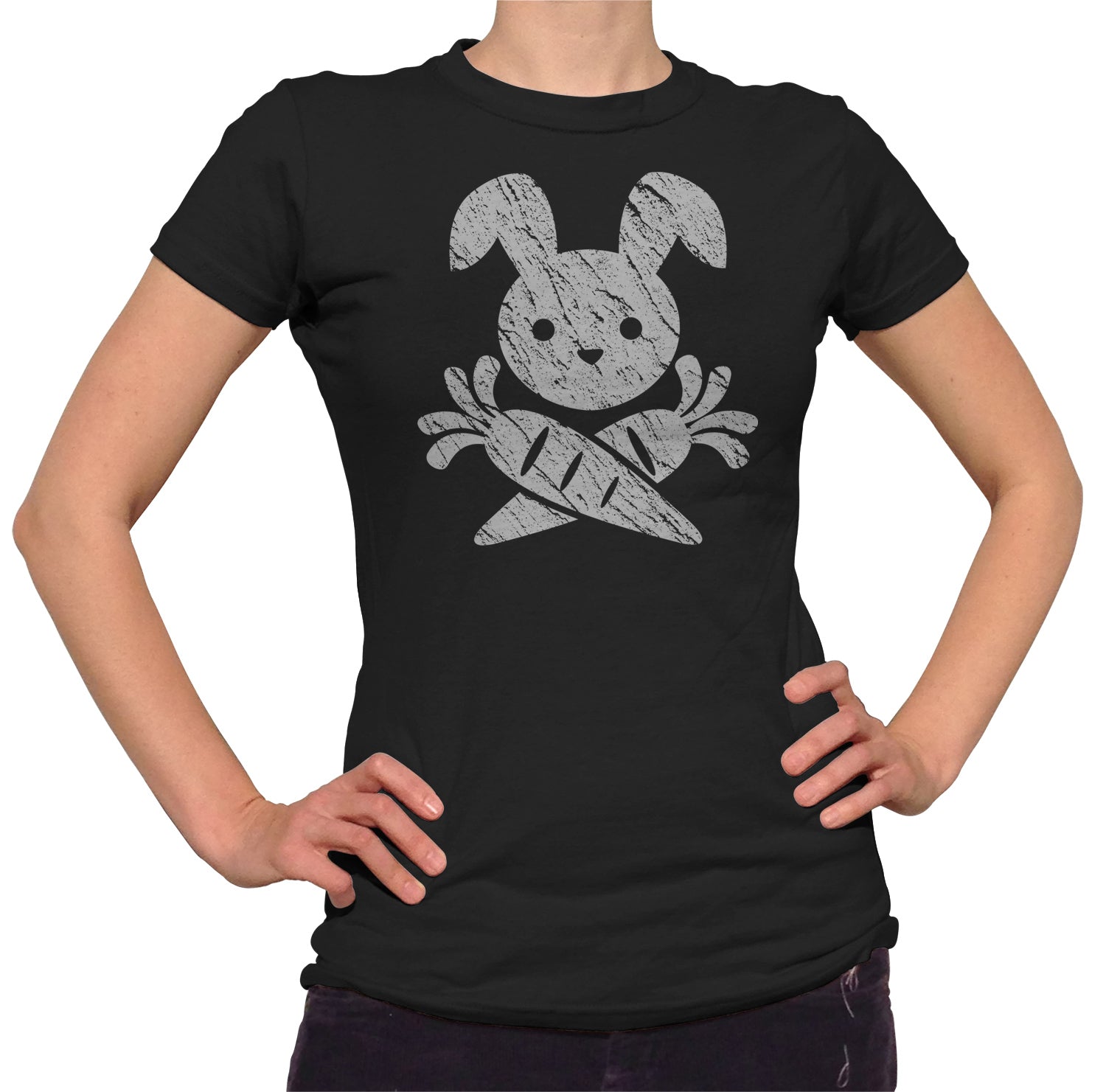 Women’S Jolly Roger Bunny T-Shirt – By Ex-Boyfriend