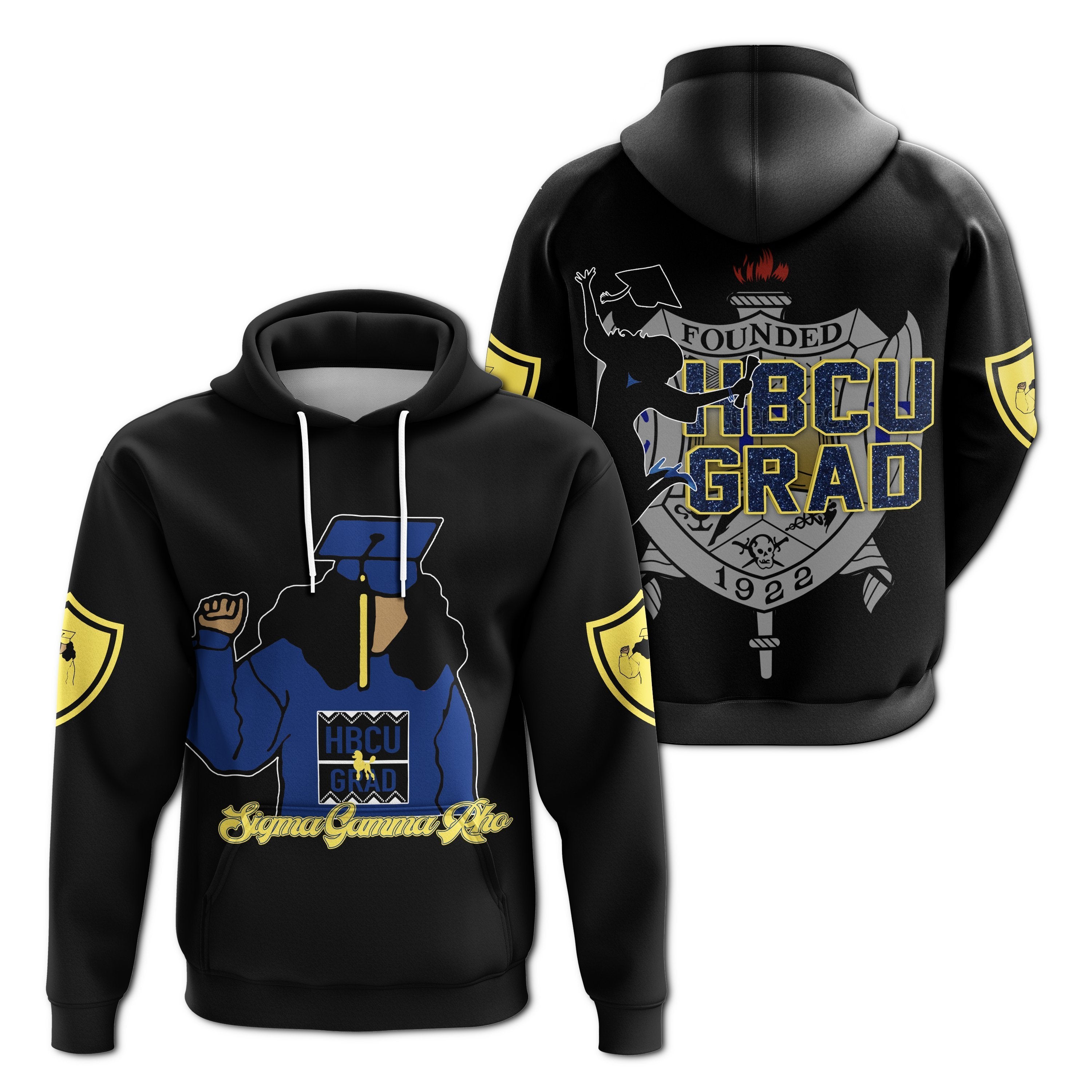 Greek Life Hoodie – Sigma Gamma Rho Hbcu Style Pullover