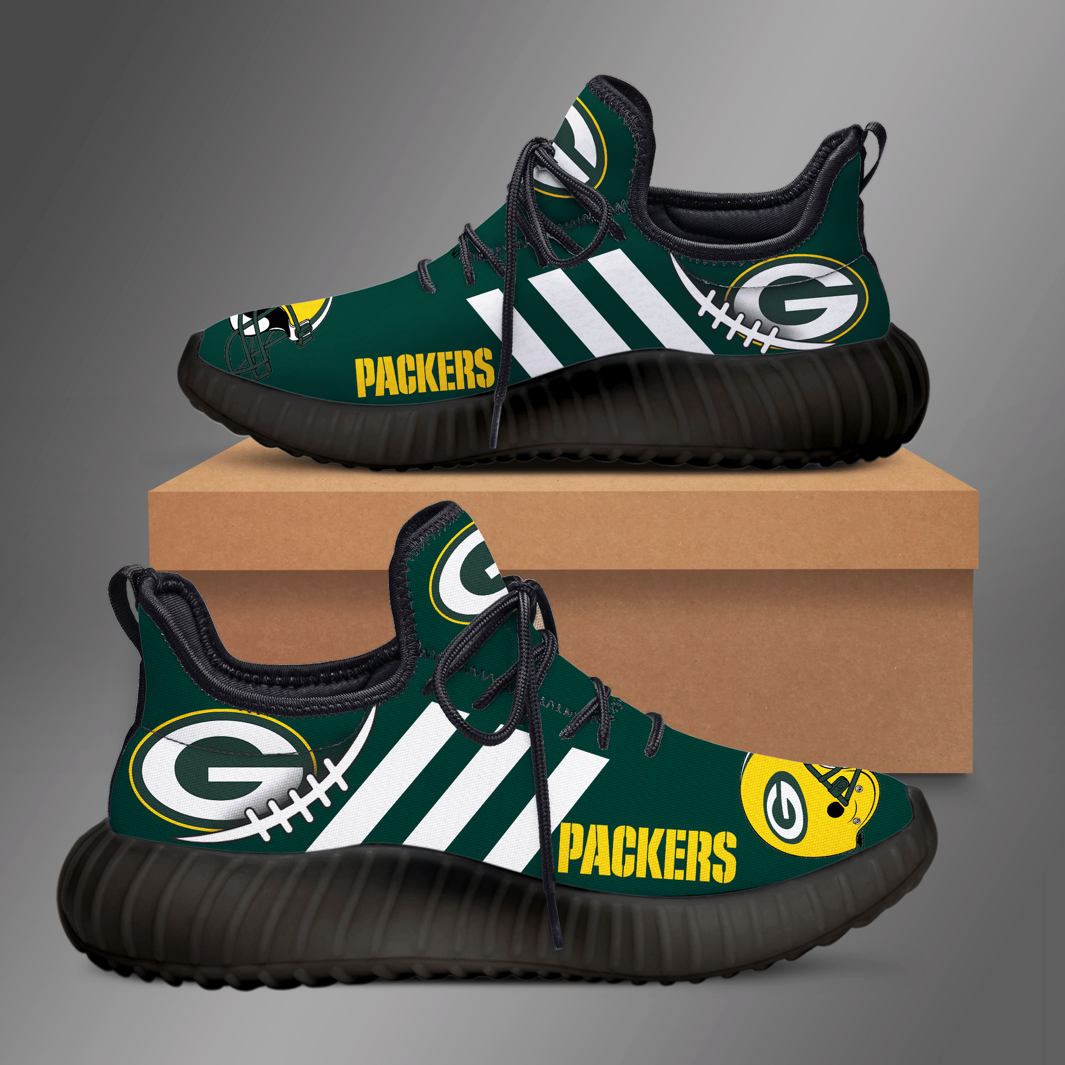 Green Bay Packers Yz Shoes – L1