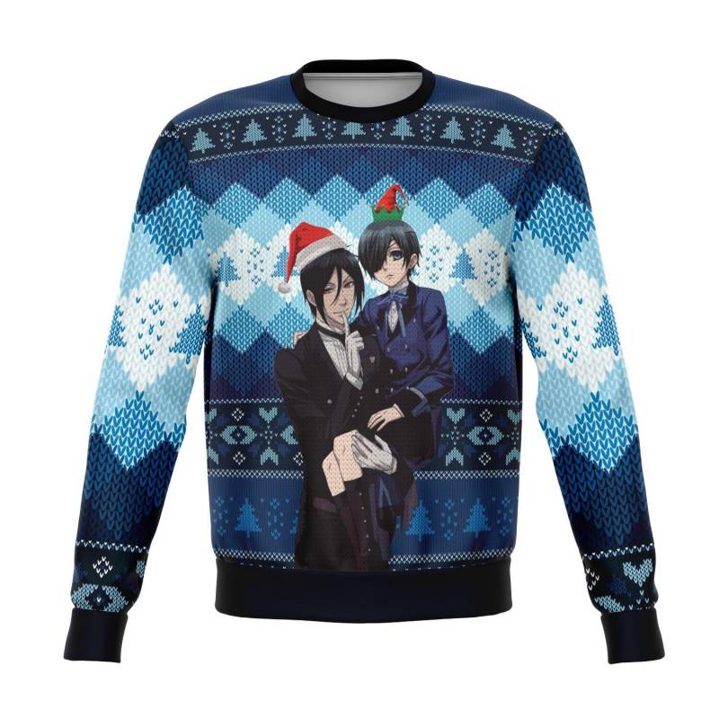 Black Butler Premium Ugly Christmas Sweater