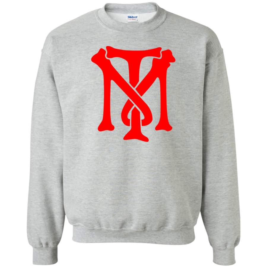 AGR Scarface Tony Montana Bone Logo Crewneck Pullover Sweatshirt