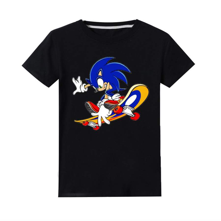 New Sonic the hedgehog Cute t-shirt for boys and girls