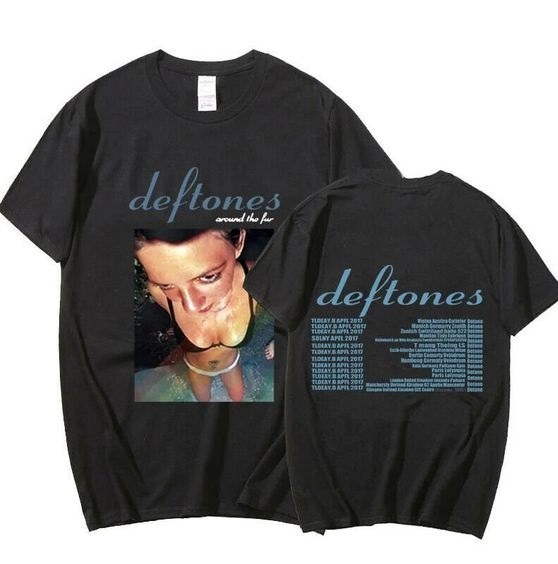 Deftones Around The Fur Tour Band Concert Shirt Outfit  For Men  For Women