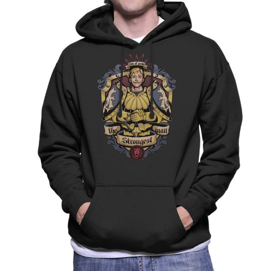 Seven Deadly Sins Lions Sin Of Pride Men’s Hooded Sweatshirt