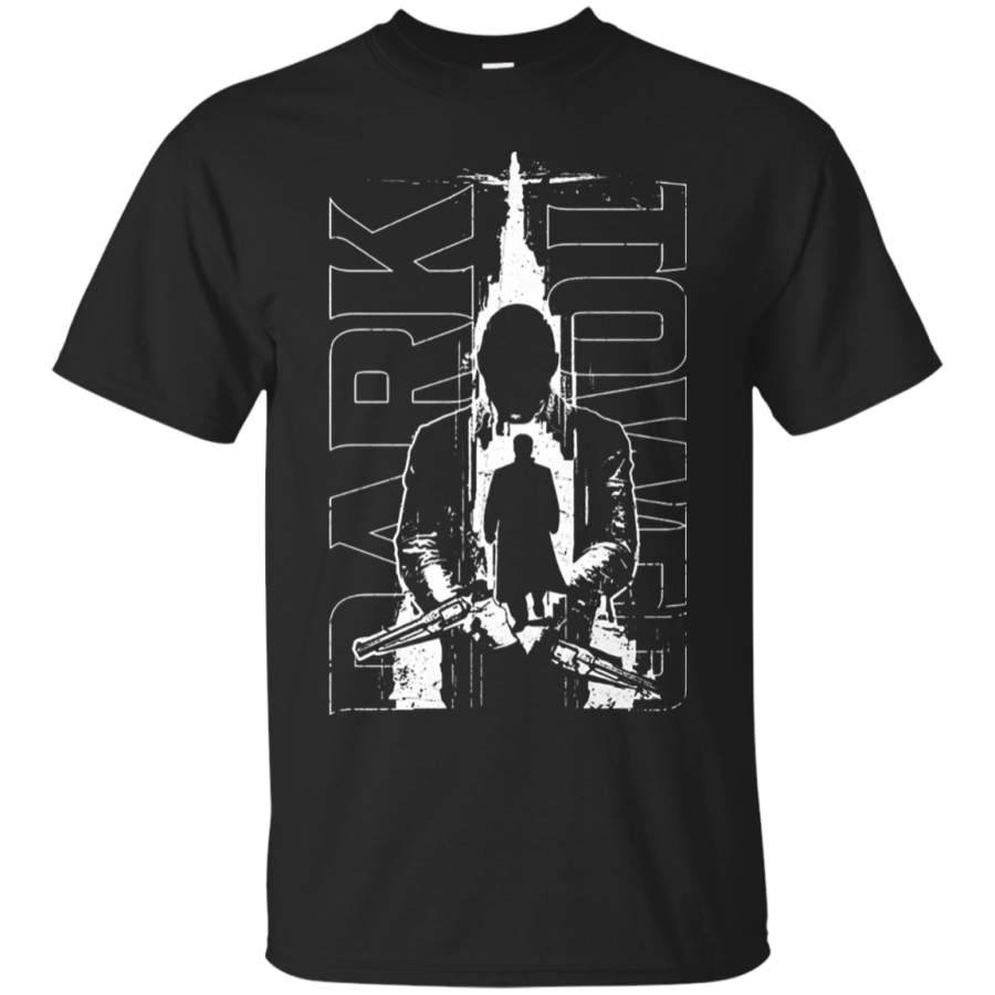 AGR Black And White The Dark Tower Gunslinger T-Shirt