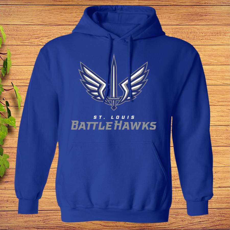 St. Louis BattleHawks XFL Football For Fans Hoodie T-Shirt