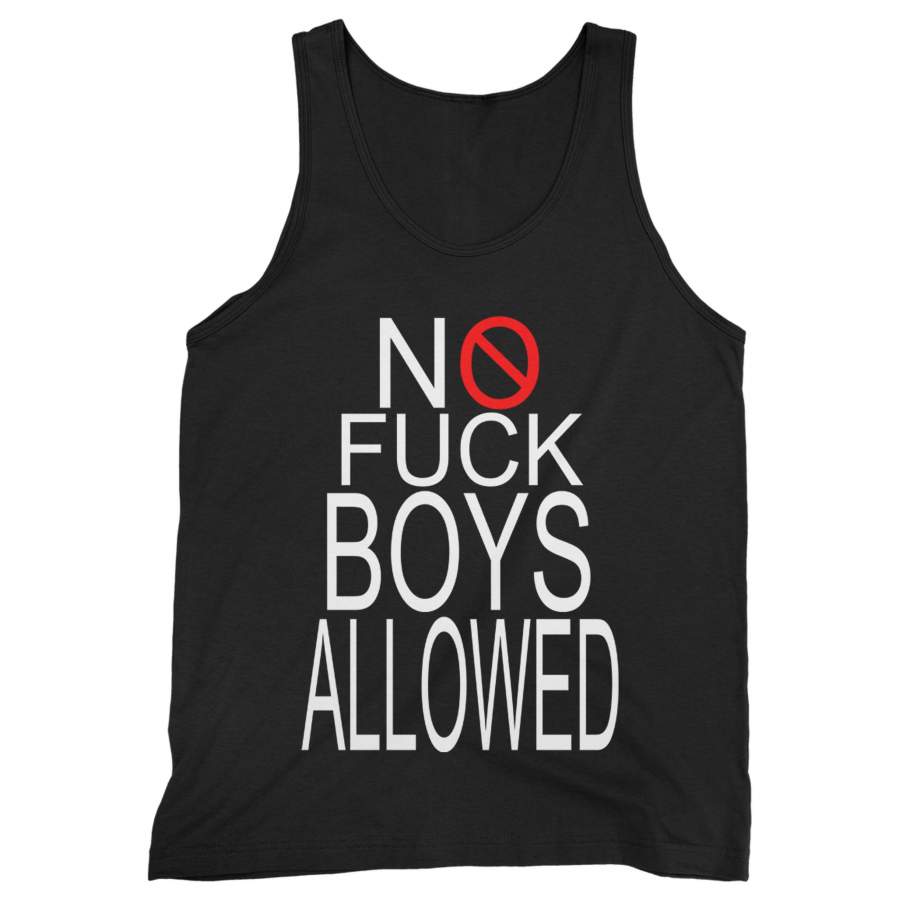 No F Boys Allowed Man’s Tank Top