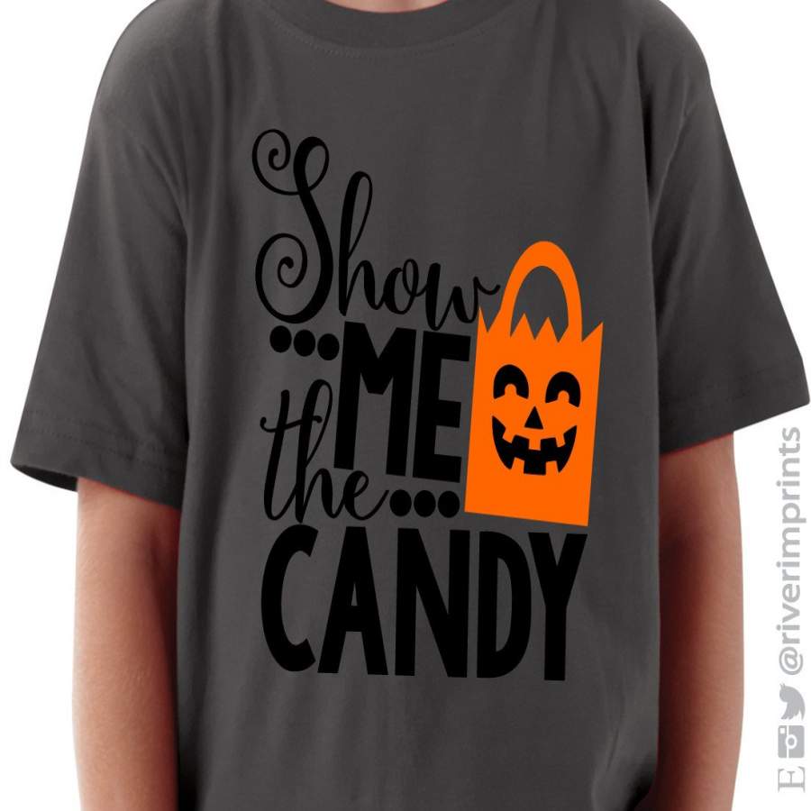 SHOW ME THE CANDY Toddler Cotton Tee