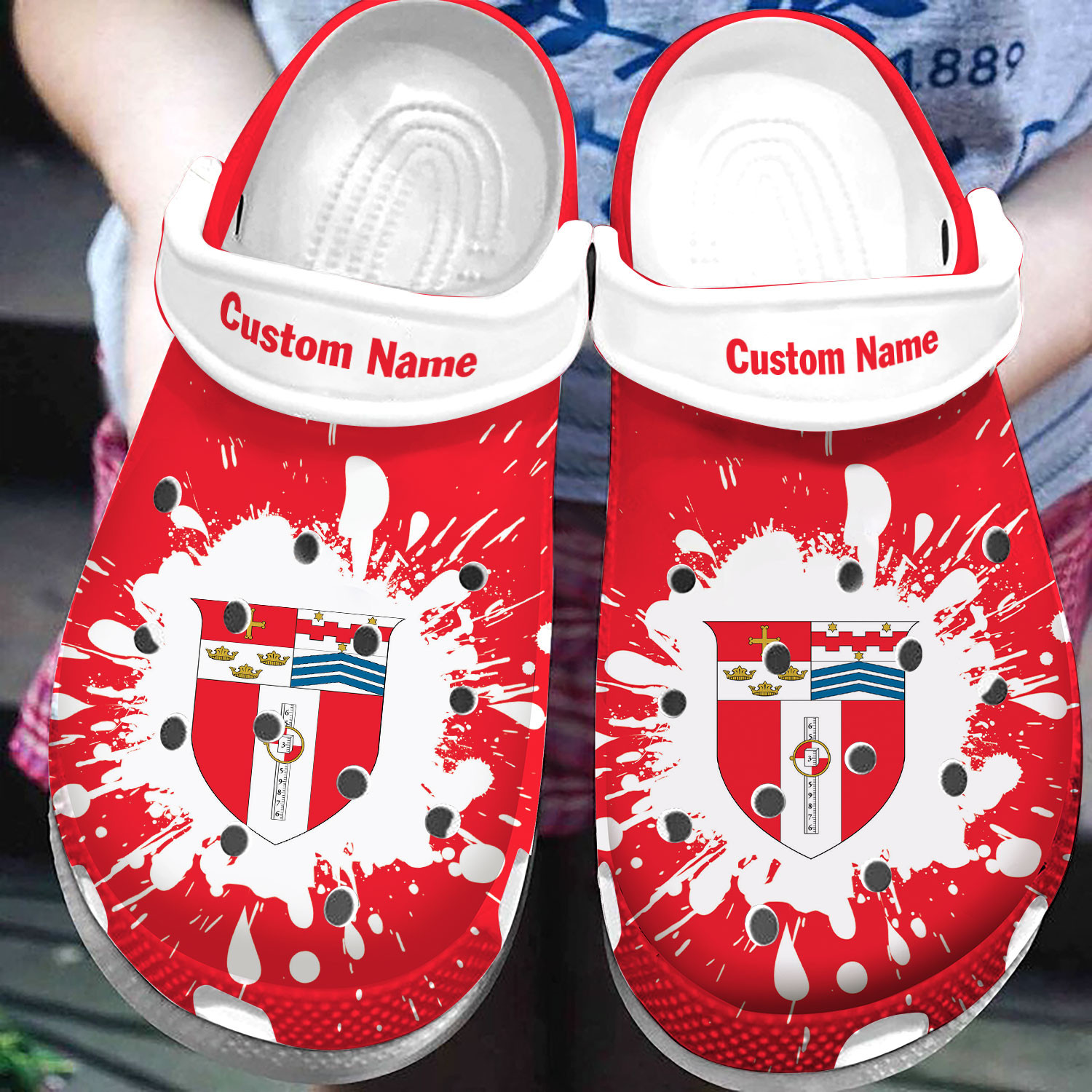 Custom Name Rensselaer Polytechnic Institute University Clog Shoes #Dh