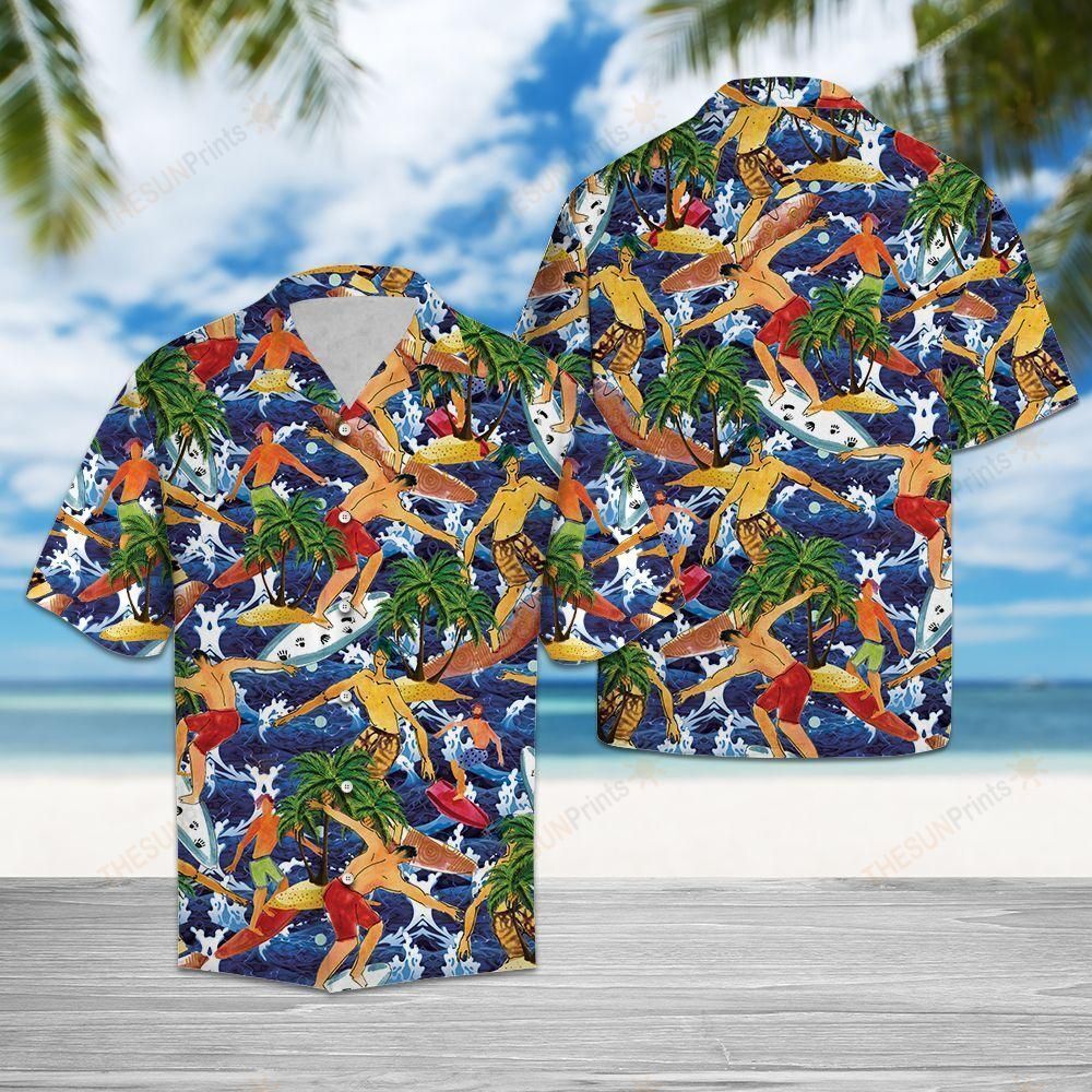 Surfing Lover Hawaiian Shirt Ha110895