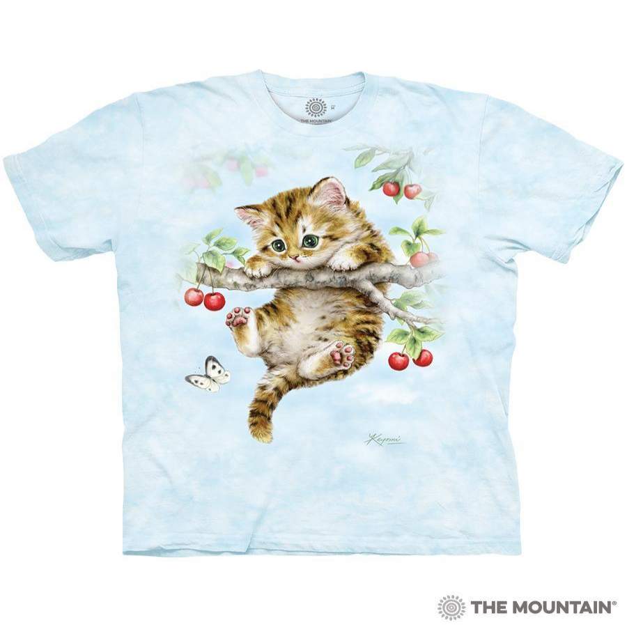 Cherry Kitten Adult Adult T-Shirt