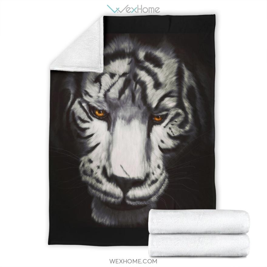 White Tiger Premium Blanket 3