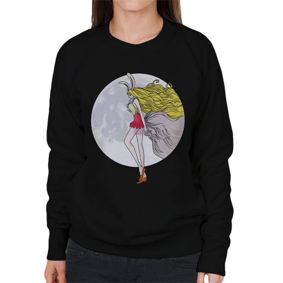 One Piece Carrot Full Moon Women’s Sweatshirt