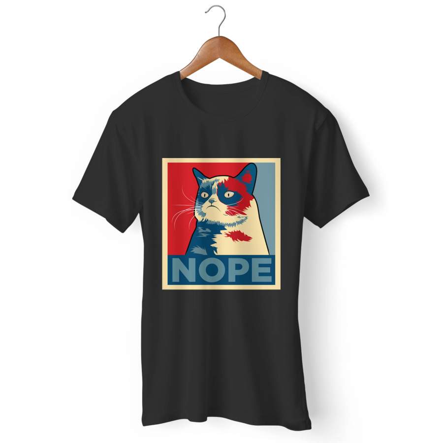 Grumpy Cat Nope Man’s T-Shirt